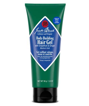 Jack Black - Body-Building Hair Gel  3.4 Fl Oz - Buy Online on GoSupps.com