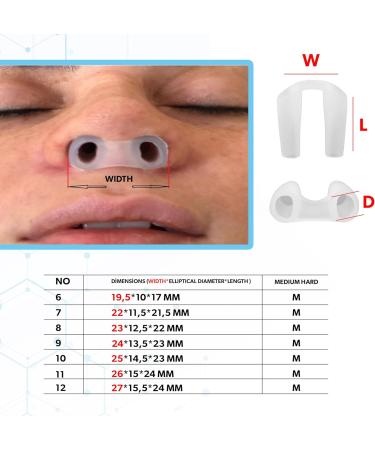 Nostril Retainer for Rhinoplasty - Ultimate Silicone Nose Support System with Surgical Tape | 100% Silicone & 3M Micropore 0.5" Wide - Buy Online on GoSupps.com