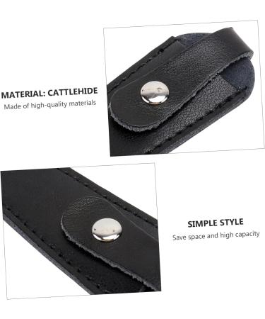 FOMIYES Leather Scissor Pocket Case - Durable Storage for Household Sewing & Hairdressing Scissors | Stylish Tool Container - Buy Online on GoSupps.com