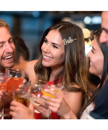 Bride Hair Clips Set - Bachelorette Party Accessories and Gifts - Buy Online on GoSupps.com