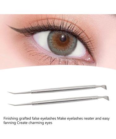 Sonew Eyelash Lift Perm Tool with Double End Design Stainless Steel 5 Toothed Comb Lash Lift Tool for Eyelash Grooming - Buy Online on GoSupps.com
