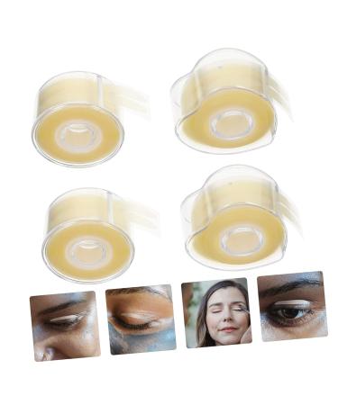 Housoutil Makeup 4 Rolls Double Eyelid Stickers Girl Auxiliary with Hat Fake Eyelid Tape - Buy Online on GoSupps.com