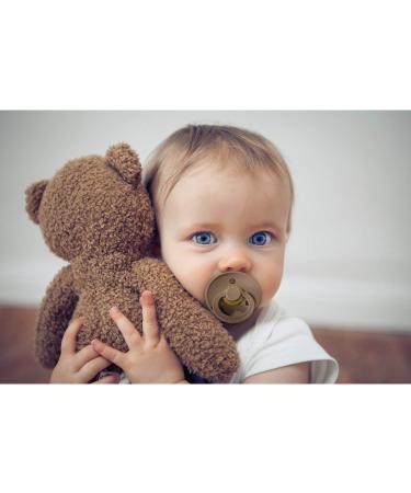 Bibs Colour Pacifiers - Pack of 2 (Smoke/Beige) | Best International Shipping Available - Buy Online on GoSupps.com