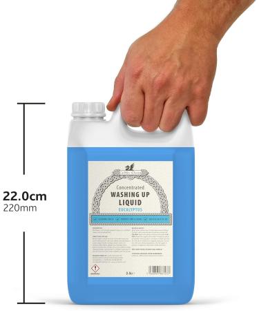 Celtic Clean - Washing Up Liquid - Eucalyptus - 2.5 Litre - Buy Online on GoSupps.com