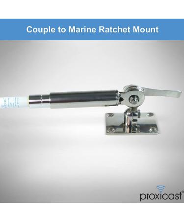 Proxicast Marine Antenna Mount Coupler - Stainless Steel Double Female Ferrule, 1-14 Thread, 4.5 Long (BRK-114-FF) - Buy Online on GoSupps.com