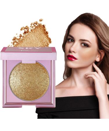 Highlighter Powder - 8g Smudge Proof Face Shining Highlighting Powder Women Brightening Face Cosmetics for Eyelids Lips Cheekbones Long Wear Highlighter for Mom Wife Sritob #07 - Buy Online on GoSupps.com