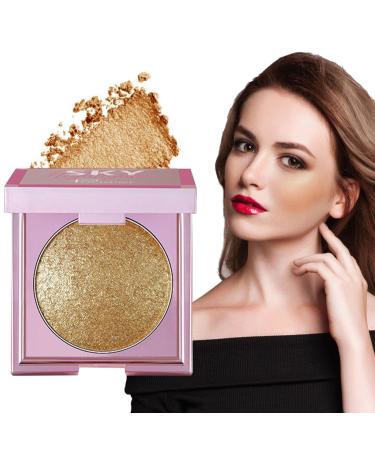 Face Highlighter | 8g Smudge Proof Face Shining Highlighting Powder | Portable Makeup for Cosplay Parties Performances Beginner Friendly Face Body Highlighter