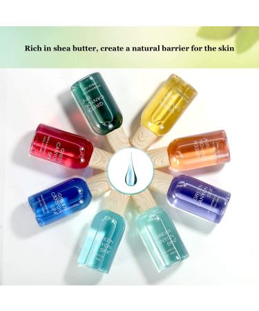 Green Canyon Spa 8Pcs Shower Gel Body Wash Set - Travel Size Women Bath Spa Gift Set for Birthday, Christmas, Mother's Day - Buy Online on GoSupps.com