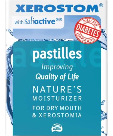 Xerostom Saliactive Dry Mouth Pastilles - 30 Units (Pack of 1) - Buy Online on GoSupps.com