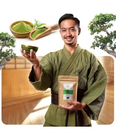 Mary Rose Matcha BIO 100g | Th vert en poudre du Japon | Sans additifs | Source de th ine | Stimulation naturelle - Buy Online on GoSupps.com