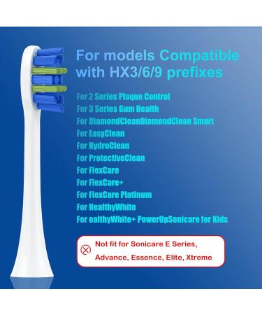 Sonicare Replacement Heads for Philips Electric Toothbrush - KD-D5 Click-On/Snap-On Brush Heads | International Shipping Available - Buy Online on GoSupps.com