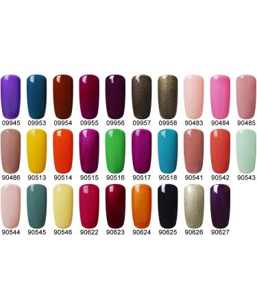 Vishine Varnish Gel Nail Polish Soak Off UV LED Nail Art Manicure 10ml Glitter Clear Pink (09857) #09857 - Buy Online on GoSupps.com