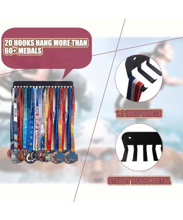 Drosica Medal Hanger Display - Artistic & Easy to Install | Metal Hook Medal Rack for Display & Storage - Buy Online on GoSupps.com