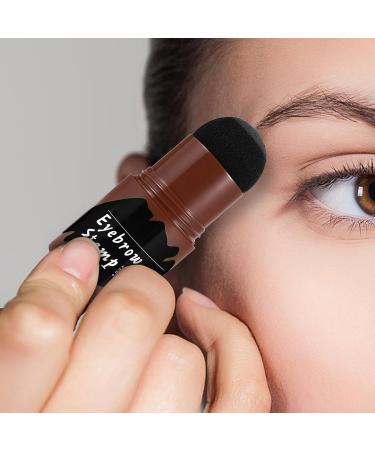 Eye Brow Tinting Kit Waterproof Brow Stencil Eyebrow Template - Eyebrow Stencils Brow Charm for Home Outdoor Women Girl Beginners Important Occasion Black - Buy Online on GoSupps.com