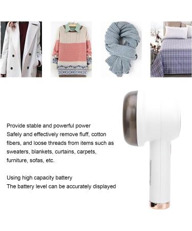 Electric Lint Trimmer & Fabric Shaver - USB Rechargeable 8W 3 Gear Defuzzer for Sweaters Blankets Curtains & Carpets - International Shipping - Buy Online on GoSupps.com