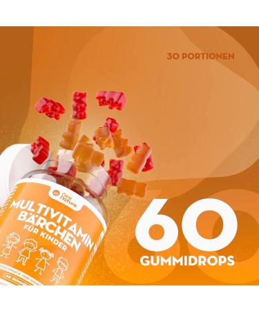 Children's Multivitamin Gummies with Zinc Vitamin C & D | Immune Support for Kids 3+ | 60 Count - Buy Online on GoSupps.com