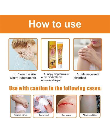 EXQST Bee Venom Psoriasis Treatment Cream - Professional Anti-Itch & Soothing Moisturizer (5pcs) - Buy Online on GoSupps.com