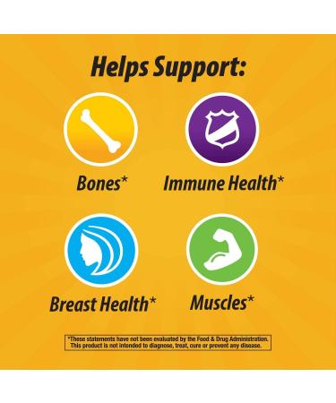 Nature's Way Alive! Calcium + D3 Gummies - 60count for Strong Bones & Immune Support - Buy Online on GoSupps.com