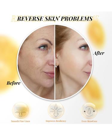 Vitamin C Serum for Face | Anti-Aging Hyaluronic Acid Serum | Daily Skin Care for All Skin Types - Buy Online on GoSupps.com