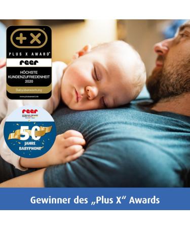 Reer 50040 Babyphone Neo Digital - 100% Tap-Proof Low Radiation 250m Range | Buy Now! - Buy Online on GoSupps.com