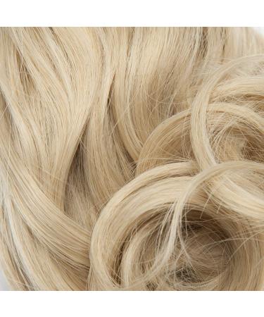 Buy Ash Blond Ponytail Extension | Voluminous Wavy Hair Piece - 110g (30cm) | Realistic Braid Hair Extensions - Buy Online on GoSupps.com