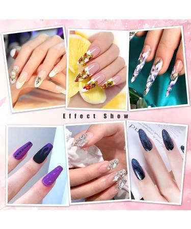 Hanyousheng 100 Pieces Self-Adhesive Nail Forms for Nail Extensions - Nail Art Sticker Guide for Acrylic UV Gel Nails - Pack of 1 - Buy Online on GoSupps.com