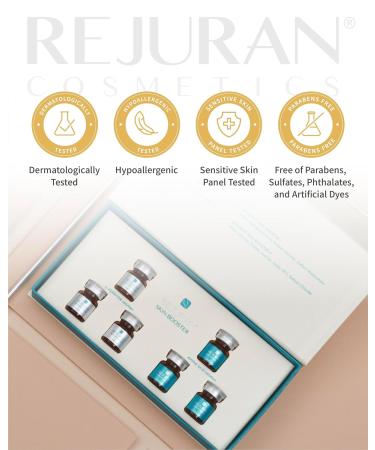 REJURAN Dual Effect Ampoule DOT DUAL c-PDRN - Salmon DNA Face Serum for Deep Rejuvenation Wrinkle Care Firming Skin Elasticity with Visible Anti-Aging Results. Korean Skincare (1.01 fl oz) Dual Effect 1.01 Fl Oz (Pack  - Buy Online on GoSupps.com