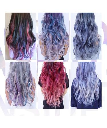 Peigne Cheveux Color Teinture Temporaire Pour Les Cheveux Pour Les Femmes Non Toxique Et Lavable Pour Les F tes Et Les Anniversaires (6 Couleurs) A 1 - Buy Online on GoSupps.com