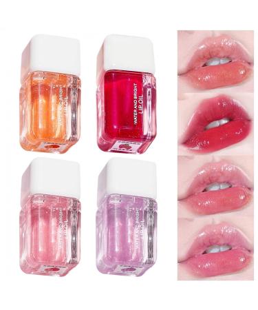 Fujiuia Glossy Lip Gloss - Strawberry Red 0.10 Fl Oz | Long Lasting Hydrating Liquid Lipstick for Women - Buy Online on GoSupps.com