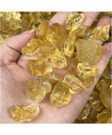 Natural Crystal Rough Natural Citrine Ore Crystal Rock Specimen Collection Home Decoration and Fish Tank Stone Natural Stones and Minerals (Size : 50G) - Buy Online on GoSupps.com