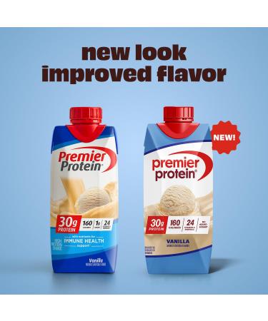 Premier Protein Shake, Vanilla, 30g Protein, No Added Sugar, 24 Vitamins & Minerals to Support Immune Health, 11 fl oz, 12 Pack (Packaging May Vary) Vanilla 11 Fl Oz (Pack of 12) - Buy Online on GoSupps.com
