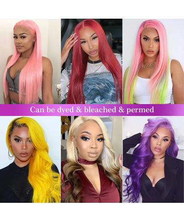 10A Brazilian Body Wave Lace Front Wig 22 Inch Blonde | Pre Plucked 150% Density Human Hair Wig - Buy Online on GoSupps.com