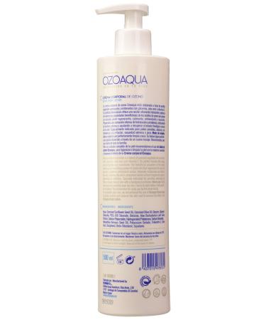 Ozoaqua Body Cream 500 ml - Hydrating Moisturizer for All Skin Types | International Shipping Available - Buy Online on GoSupps.com