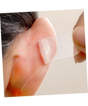 EXCEART 60pcs Elf Ear Stickers | Silicone Ear Tape Cosmetics | Vertical Ear Corrector | White Silica Gel | 3.8x1.7cm - Buy Online on GoSupps.com