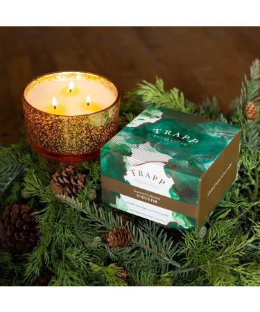 Trapp Seasonal Candle White Fir - 16oz Luxury 3-Wick Candle | Fresh Scent - 70 Hours Burn Time | Shop Internationally - Buy Online on GoSupps.com