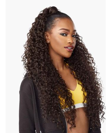 Sensationnel Instant Pony Wrap Half Wig UD 10 in 1B Off Black - Buy Online on GoSupps.com