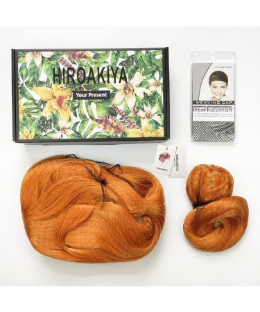 Asuka Langley Wig Orange | HIROAKIYA Cosplay Wig with Clip Ponytails & Wig Cap - Perfect for Anime Fans - Buy Online on GoSupps.com