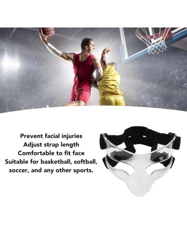 Sorandy Sports Nose Protection Mask | Adjustable & Breathable Facial Guard for Injuries | Transparent Nose Protector for Basketball & Baseball - Buy Online on GoSupps.com