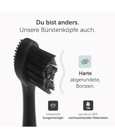 Wondersmile Replacement Brush Heads - Ultimate Black Sonic Toothbrush Brushes (12 Pack) for Superior Oral Care - Buy Online on GoSupps.com