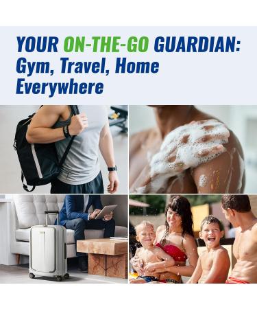 CHARMPOO Natural Antifungal Body Wash: Tea Tree & Aloe Vera Formula for Itchy Sweaty Skin Fights Athlete s Foot Jock Itch Ringworm Sensitive Skin Safe (16.3 FL OZ) - Buy Online on GoSupps.com