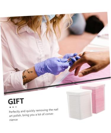 Ipetboom 2 Boxes Eyelash Wipes Nail Wipes for Gel Nails Lint Lint Wipes for Nails Eyelash Glue Remover Pad Lint Nail Wipes for Gel Nails Nail Polish Remover Pad - Buy Online on GoSupps.com