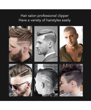 Electric Hair Trimmer Green Professional Cordless Hair Clipper for Barber Haircut Grooming - Buy Online on GoSupps.com