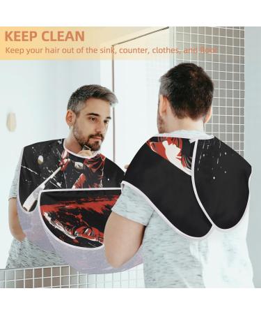 Baseball Beard Bib Apron | Sports Beard Hair Catcher for Men | Perfect Father's Day & Christmas Gift for Dad & Husband | Beard Bib with 2 Suction Cups - Buy Online on GoSupps.com