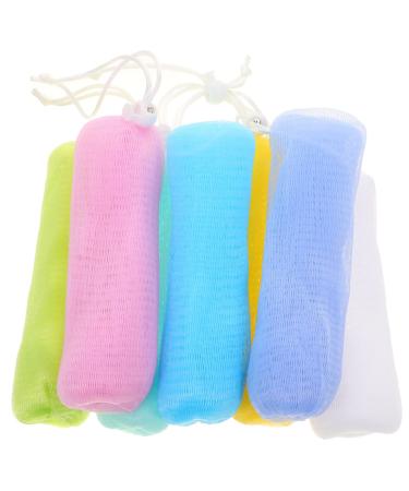 VINTORKY 7pcs Foaming Soap Bath Scrubber Soap Maker Man Shower Wipe Pe Network Sponge