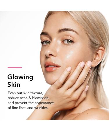 Fancii Clara Pore Cleaner Vacuum 4-in-1 Rechargeable Blackhead Remover - Exfoliation Tips, Suction Nozzles, Compress & Light Therapy - Buy Online on GoSupps.com