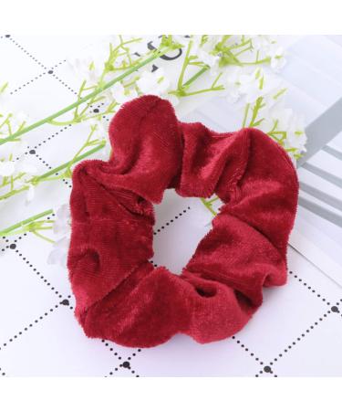 Lurrose 12Pcs Red Christmas Hair Ties for Women & Girls | Elastic Ponytail Holders & Hair Jewelry - Perfect Holiday Accessory - Buy Online on GoSupps.com
