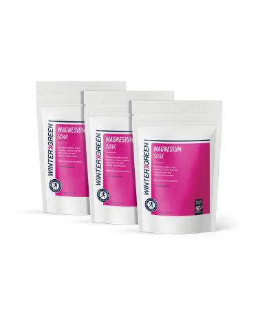 Wintergreen Magnesium Soak 3-Pack (52.8 Oz) Pure Magnesium 3 Pack - Buy Online on GoSupps.com