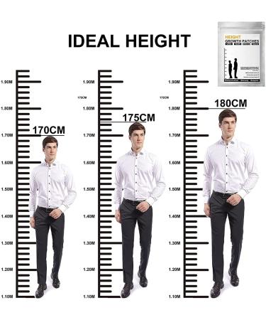 HeightUP Acupuncture Foot Patch - Height Growth & Bone Enhancement Stickers for Adults & Teens | 64 PCs (8 Pack) - Buy Online on GoSupps.com