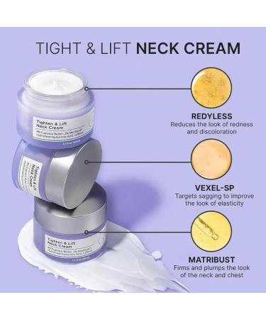 2024 New Neck Firming Cream Tighten And Lift Neck Cream Tighten & Lift Firming Neck Cream Neck Preventive Repair Skin Care and Moisturizing Face Cream - 50ml (1) - Buy Online on GoSupps.com
