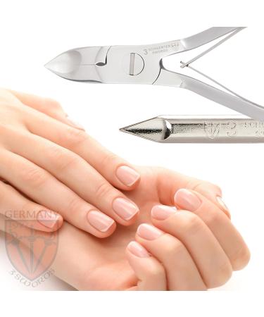 3 Swords Germany brand quality stainless NAIL NIPPERS - REMOVER - CUTTER manicure pedicure grooming for professional fingernail & toenail care by 3 Swords (456) - Buy Online on GoSupps.com